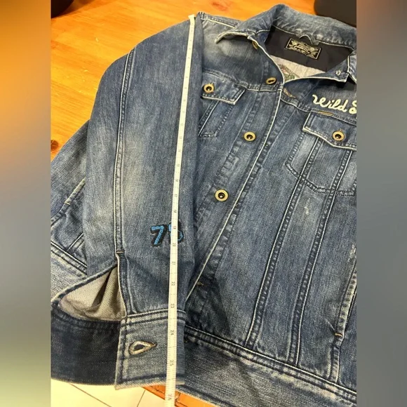 Diesel Industry Wild Spirit Women’s Jeans Jacket Size M - Picture 15 of 16